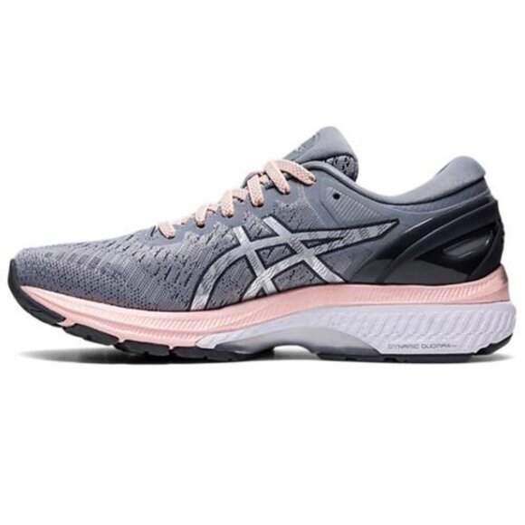ASICS Women's Gel Kayano 27 Running Shoes Size 8.5D In Sheet Rock/Pure Silver - Picture 2 of 9